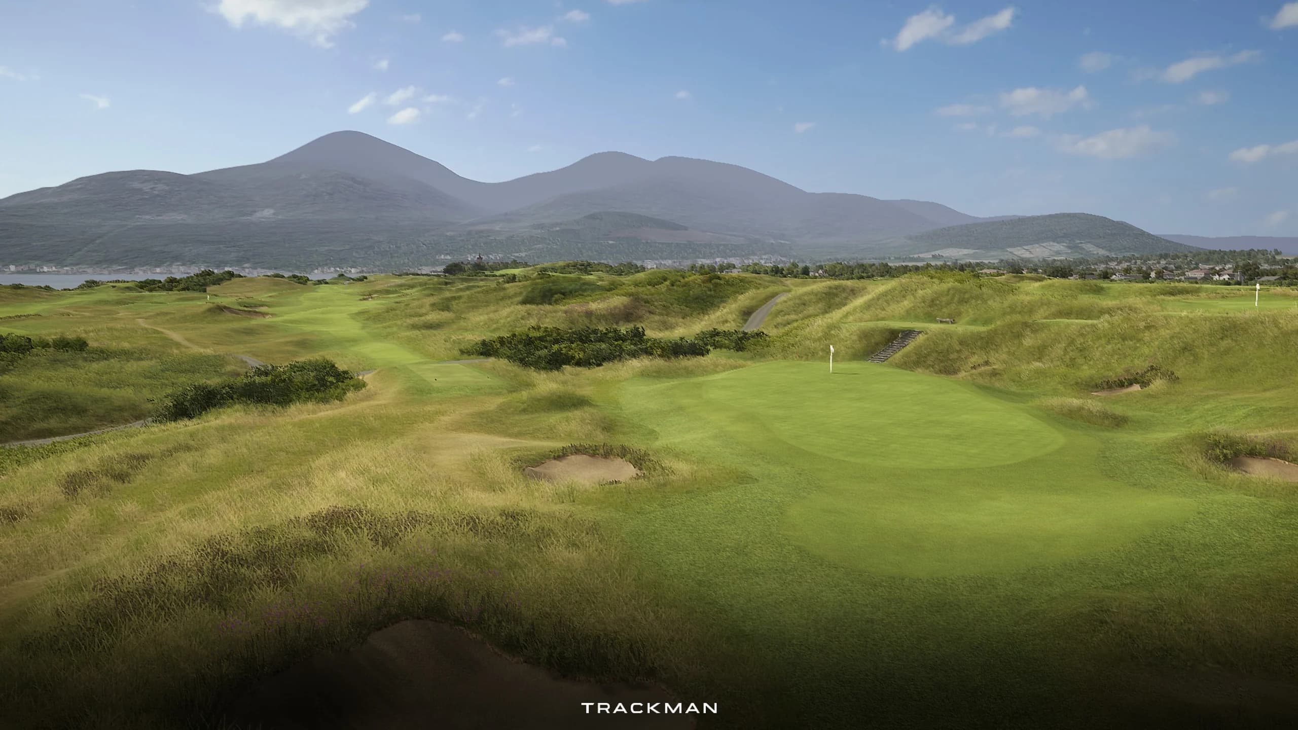 ロイヤルカウンティのシミュレーションプレー画面