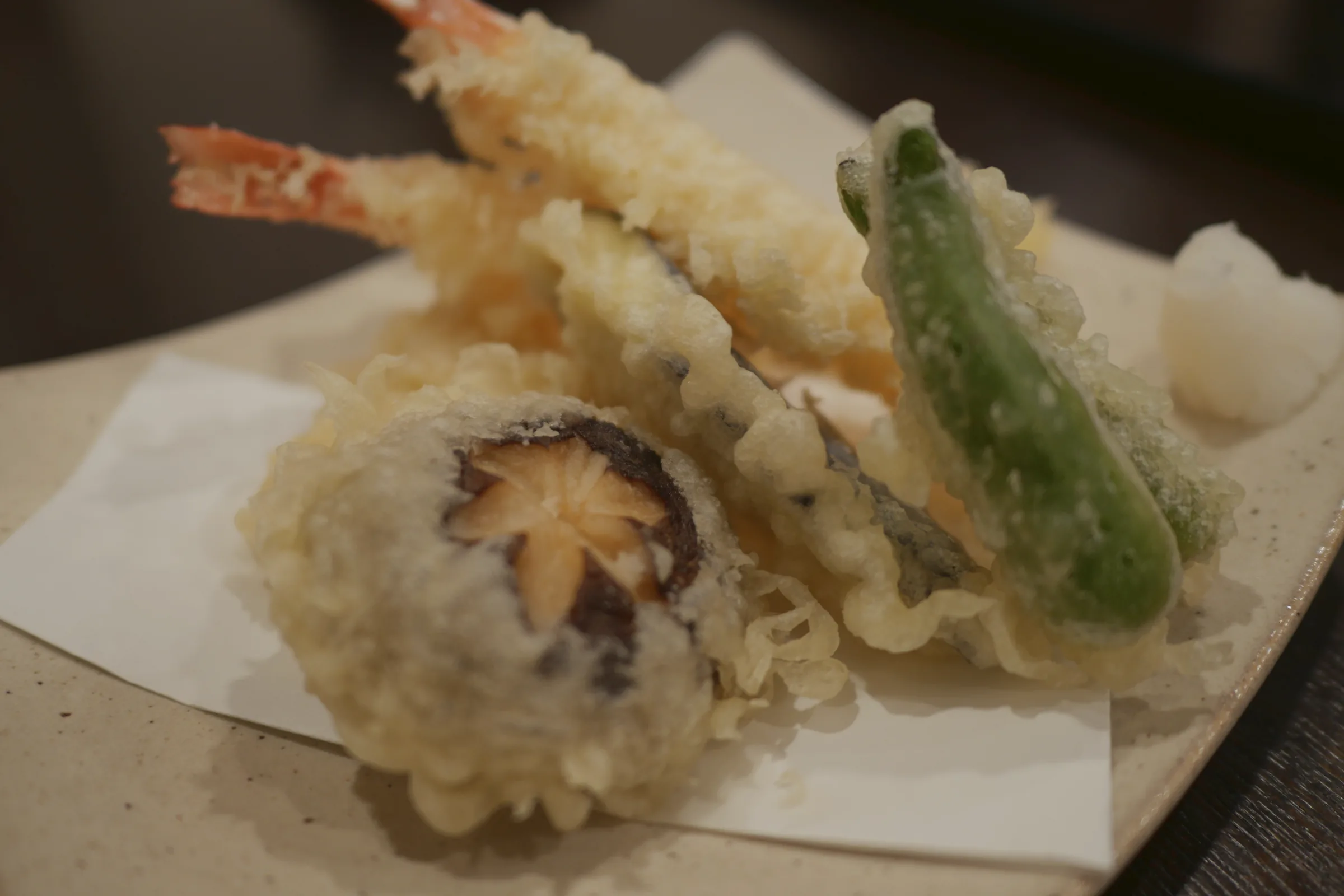 ご夕食：天ぷら
